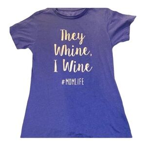 "Mom" Wine Graphic Tee